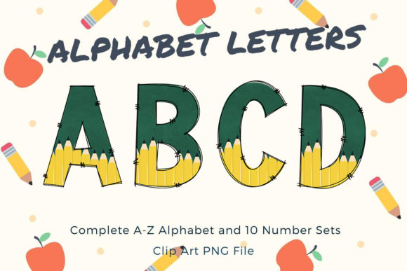 Back to School Alphabet Board Pencil: A Versatile Tool for Creative Projects