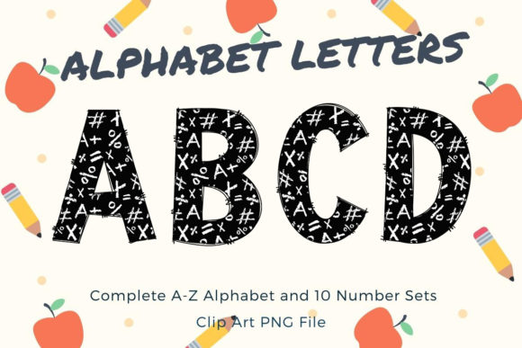 Back to School Alphabet Doodle Symbol: A Creative Tool for Every Occasion