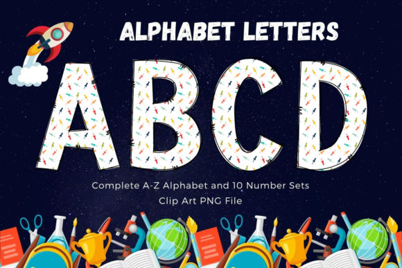 Back to School Alphabet Font Board Pins: A Versatile Design Resource for Educators and Creators