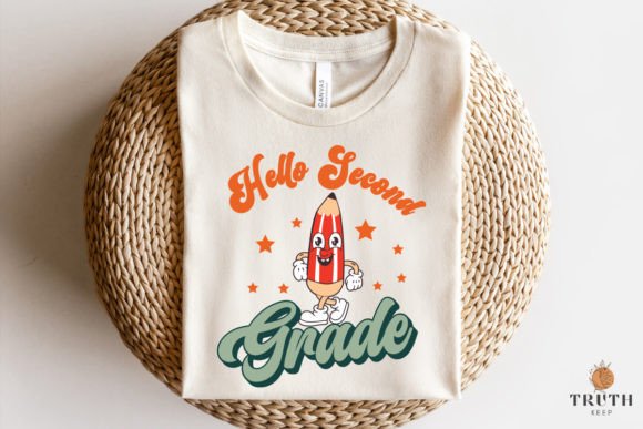 Hello Second Grade Svg: Back to School Fun